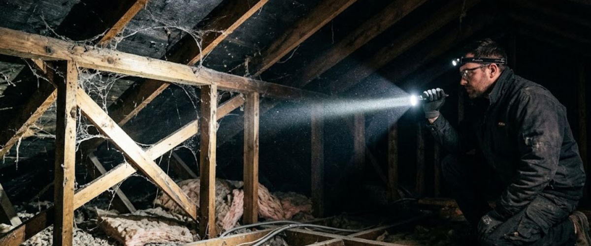 Rodent prevention inspection of a Chattanooga property