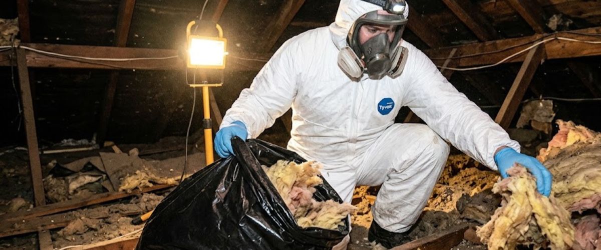 Rodent cleanup, decontamination, and damage repair services in Chattanooga Tennessee